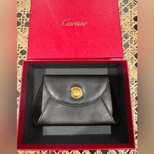 Vintage Cartier Coin / Cosmetic Wallet